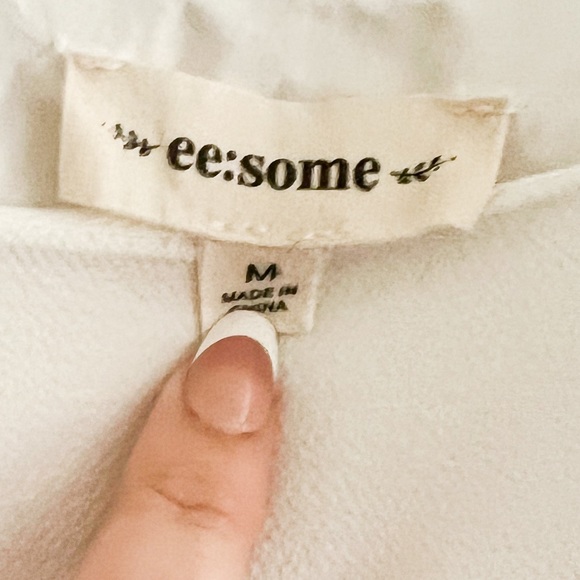 ee:some Blue Ombré Ruffle Tiered Dress - Picture 2 of 5